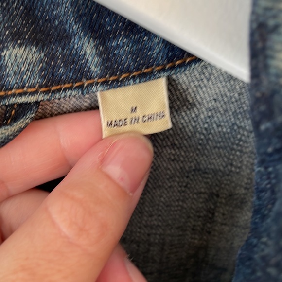 J.Crew Denim Jean Jacket Size M - Picture 3 of 4